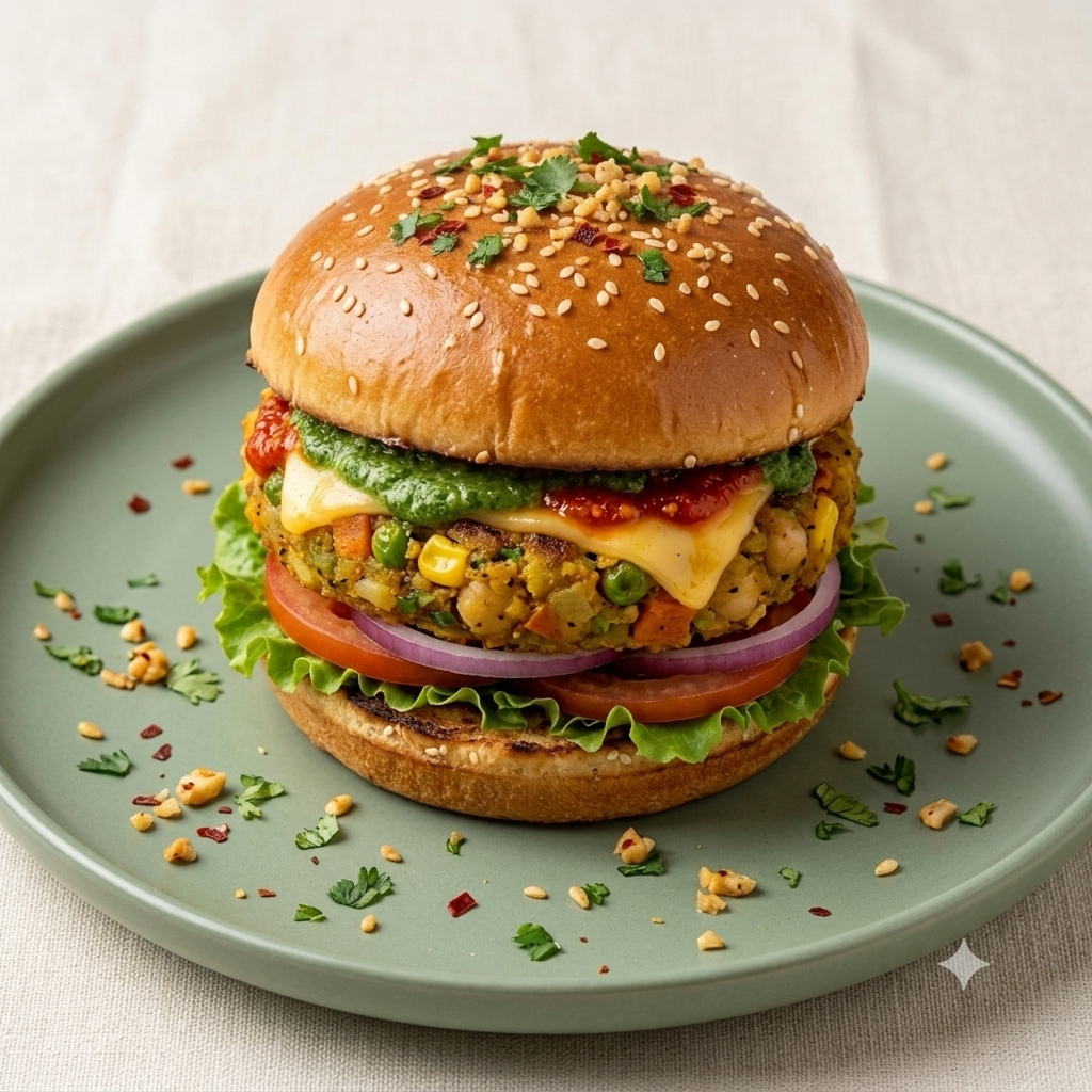 Veg Masala Burger